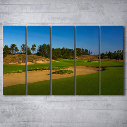 Sand Valley Golf Resort, Sand Valley Course Hole 07, Nekoosa, Wisconsin, Extra Large Canvas Print Wall Art
