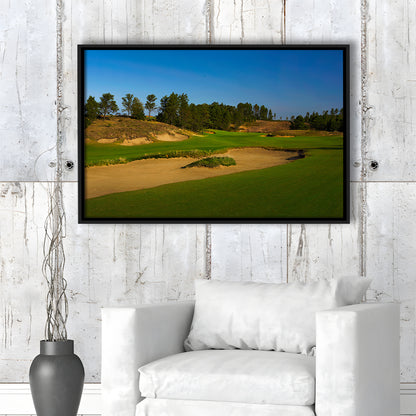 Sand Valley Golf Resort, Sand Valley Course Hole 07, Nekoosa, Wisconsin, Framed Canvas Print Wall Art