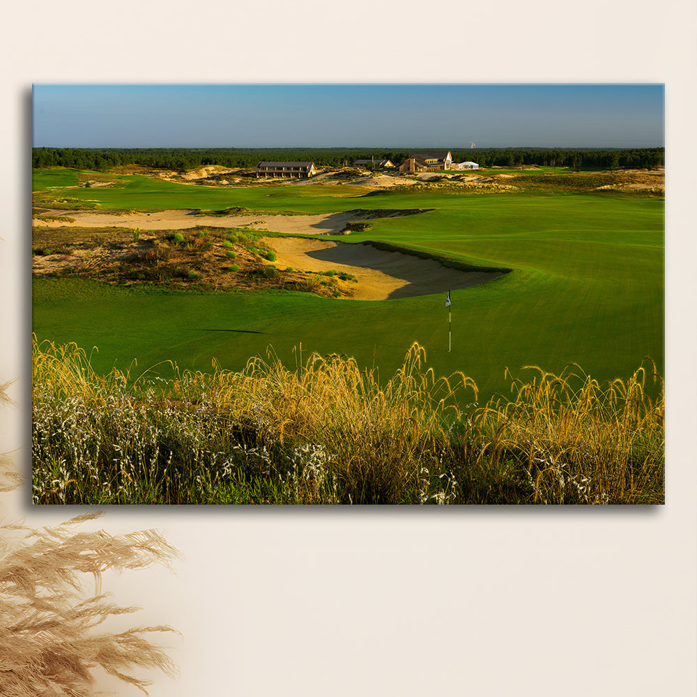 Sand Valley Golf Resort, Sand Valley Course Hole 18, Nekoosa, Wisconsin, Golf Art Print