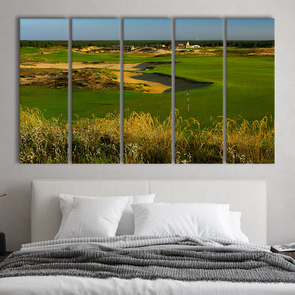 Sand Valley Golf Resort, Sand Valley Course Hole 18, Nekoosa, Wisconsin, Extra Large Canvas Print Wall Art