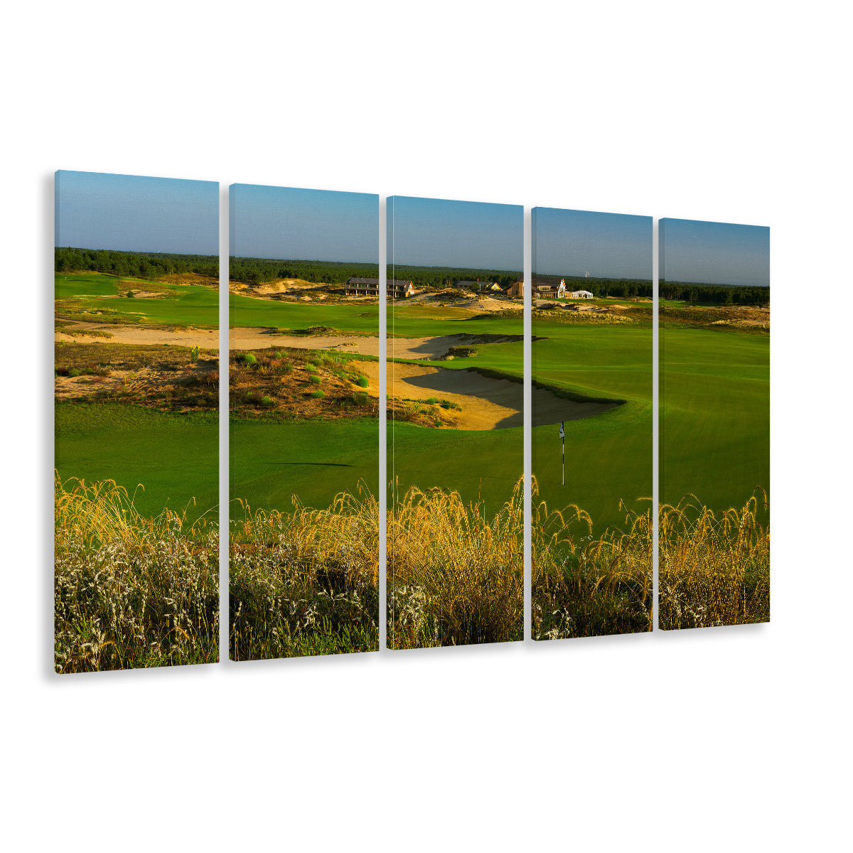 Sand Valley Golf Resort, Sand Valley Course Hole 18, Nekoosa, Wisconsin, Extra Large Canvas Print Wall Art