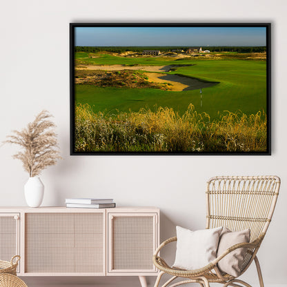 Sand Valley Golf Resort, Sand Valley Course Hole 18, Nekoosa, Wisconsin, Framed Canvas Print Wall Art