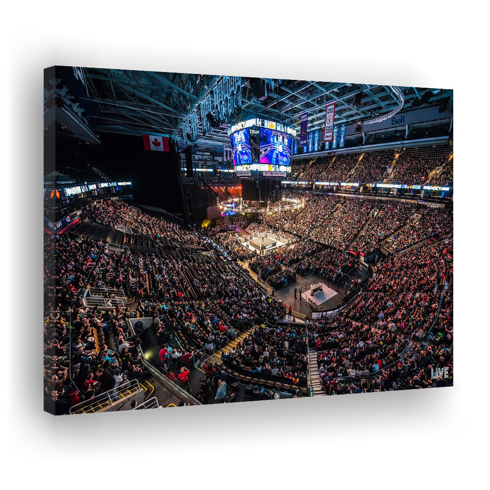 Scotiabank Arena, Stadium Canvas, Sport Art, Gift for him, Man Cave Decor, Art Print, Canvas Print Wall Art