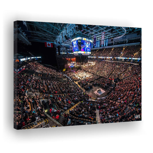 Scotiabank Arena, Stadium Canvas, Sport Art, Gift for him, Man Cave Decor, Art Print, Canvas Print Wall Art