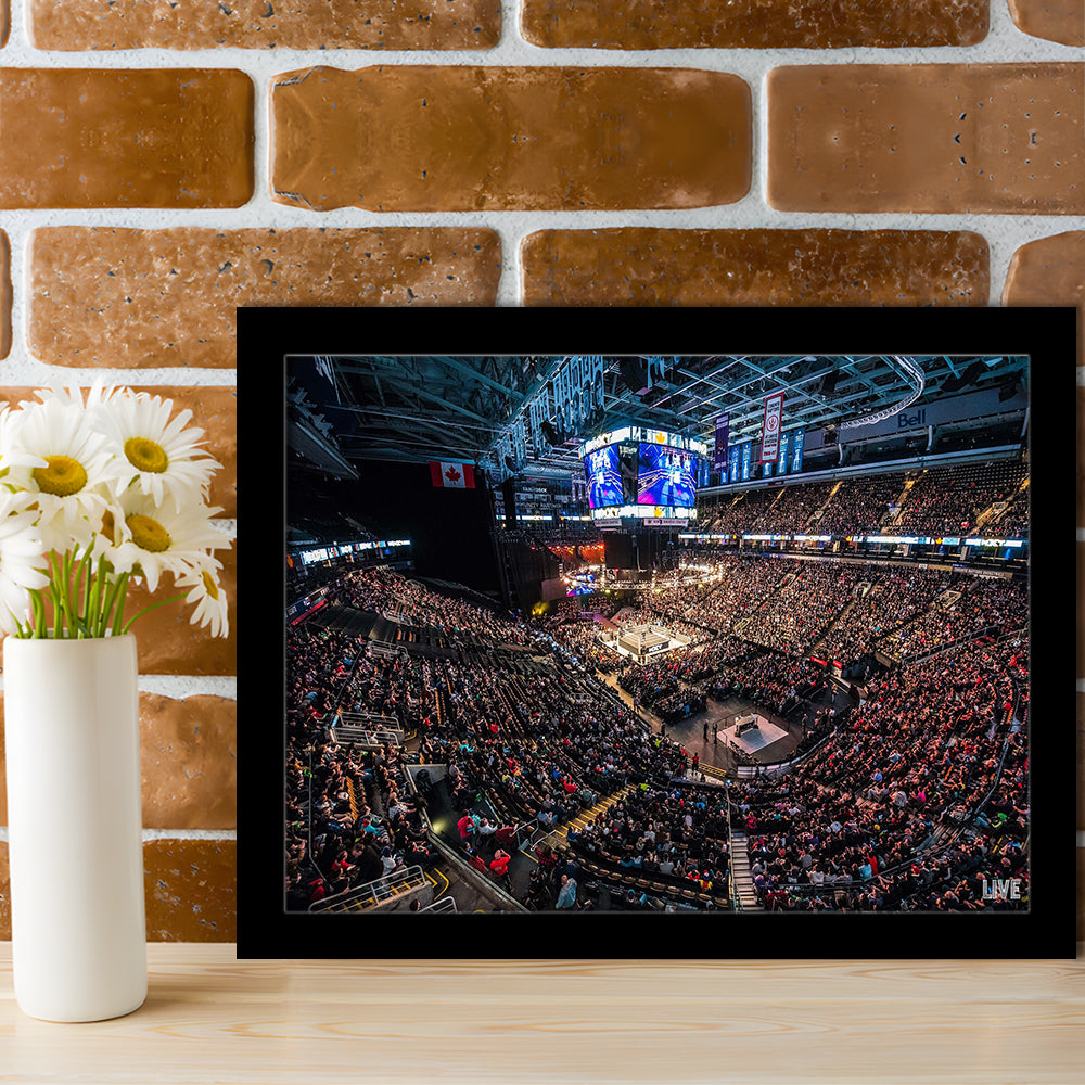 Scotiabank Arena, Stadium Canvas, Sport Art, Gift for him, Framed Art Print Wall Decor, Picture Framed