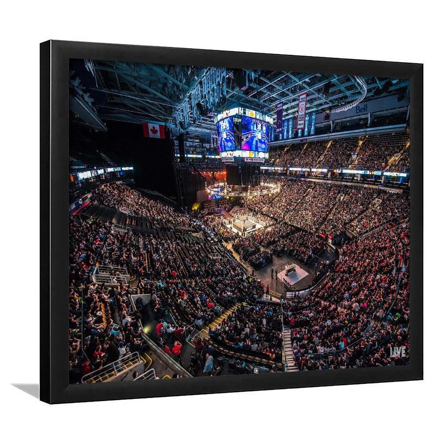Scotiabank Arena, Stadium Canvas, Sport Art, Gift for him, Framed Art Print Wall Decor, Picture Framed