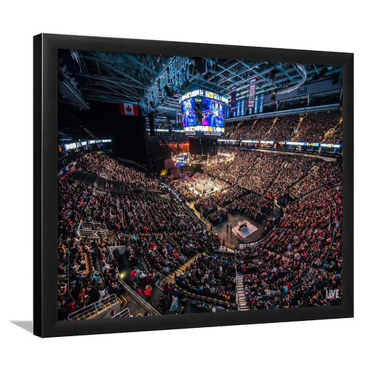 Scotiabank Arena, Stadium Canvas, Sport Art, Gift for him, Framed Art Print Wall Decor, Picture Framed