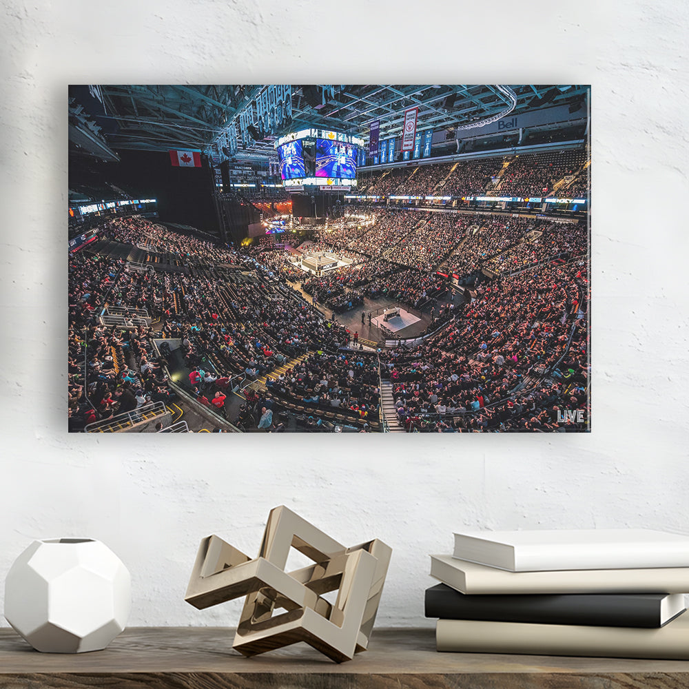 Scotiabank Arena, Stadium Canvas, Sport Art, Gift for him, Man Cave Decor, Art Print, Canvas Print Wall Art