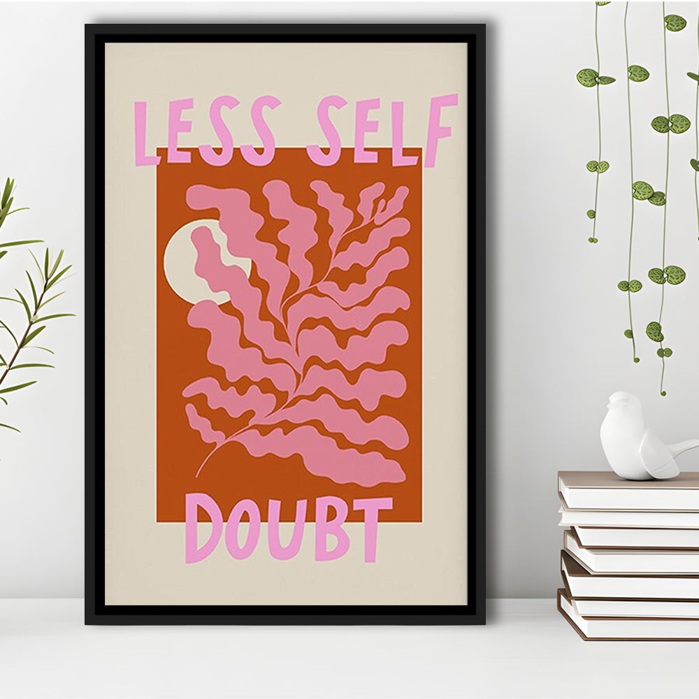 Self Love Wall Art Print Eclectic Home Decor Wall Art Modern Art, Framed Canvas Prints Wall Art