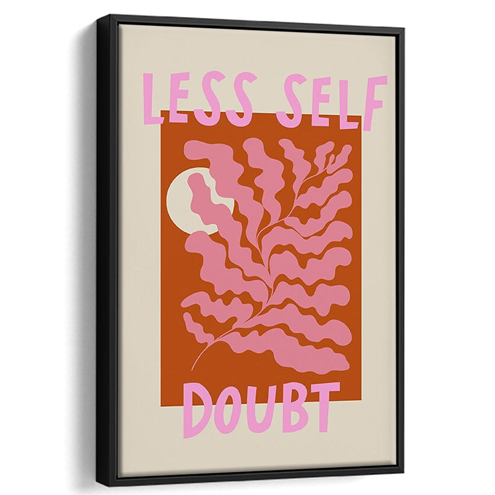 Self Love Wall Art Print Eclectic Home Decor Wall Art Modern Art, Framed Canvas Prints Wall Art