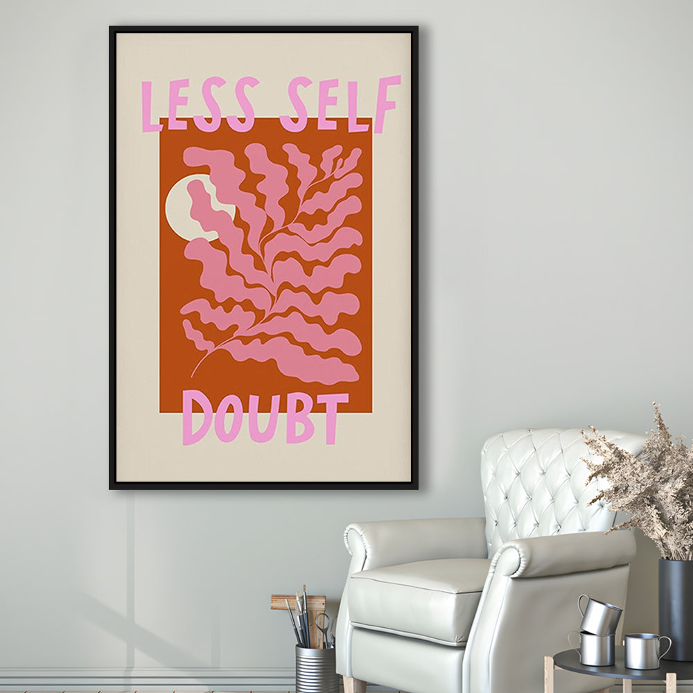 Self Love Wall Art Print Eclectic Home Decor Wall Art Modern Art, Framed Canvas Prints Wall Art