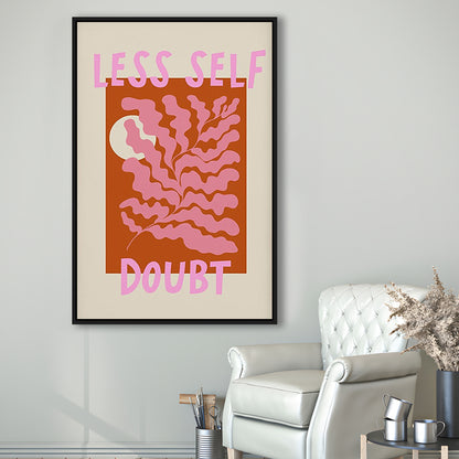 Self Love Wall Art Print Eclectic Home Decor Wall Art Modern Art, Framed Canvas Prints Wall Art