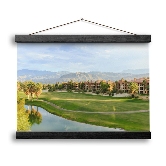 Shadow Ridge Palm Desert Golf Sourses, Golf Art Print, Hanging Canvas Print Wall Art