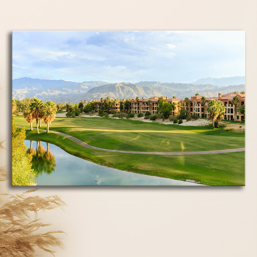 Shadow Ridge Palm Desert Golf Sourses, Golf Art Print,Gifts Golf Lover
