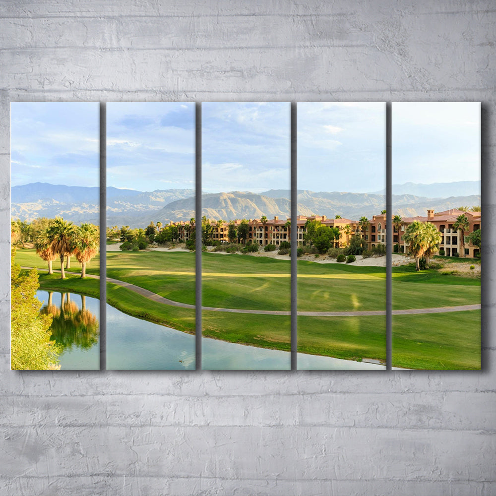 Shadow Ridge Palm Desert Golf Sourses, Golf Art Print, Extra Large Canvas Print Wall Art