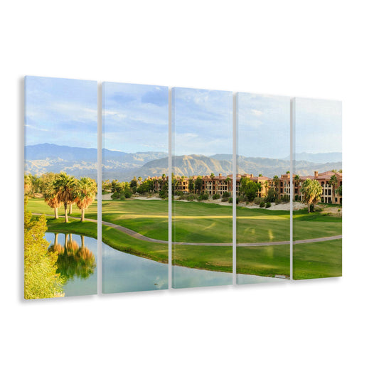 Shadow Ridge Palm Desert Golf Sourses, Golf Art Print, Extra Large Canvas Print Wall Art