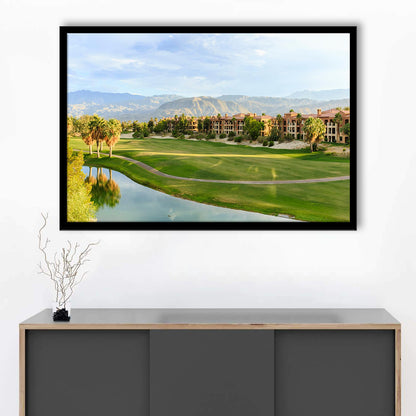 Shadow Ridge Palm Desert Golf Sourses, Framed Art Print Wall Decor, Picture Framed