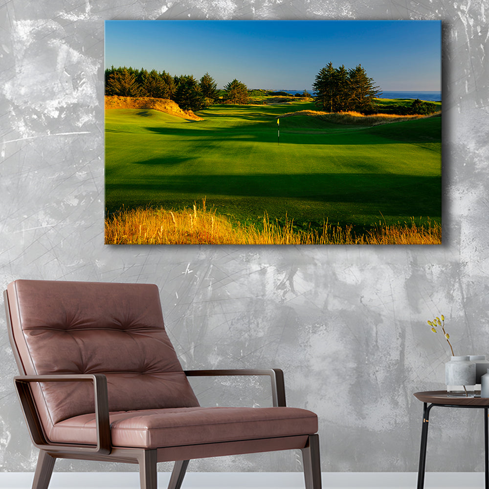 Sheep Ranch Golf Club Hole 11R, Bandon, Oregon, Golf Art Print,Gifts Golf Lover