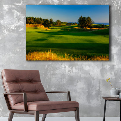 Sheep Ranch Golf Club Hole 11R, Bandon, Oregon, Golf Art Print,Gifts Golf Lover