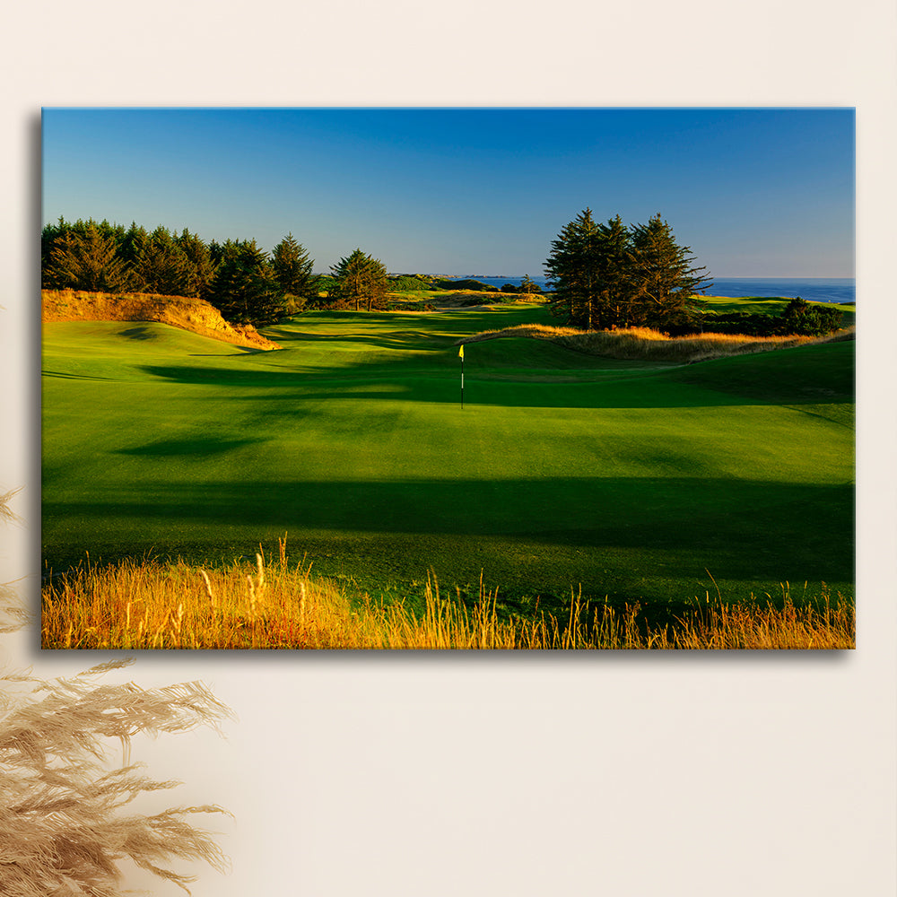 Sheep Ranch Golf Club Hole 11R, Bandon, Oregon, Golf Art Print,Gifts Golf Lover