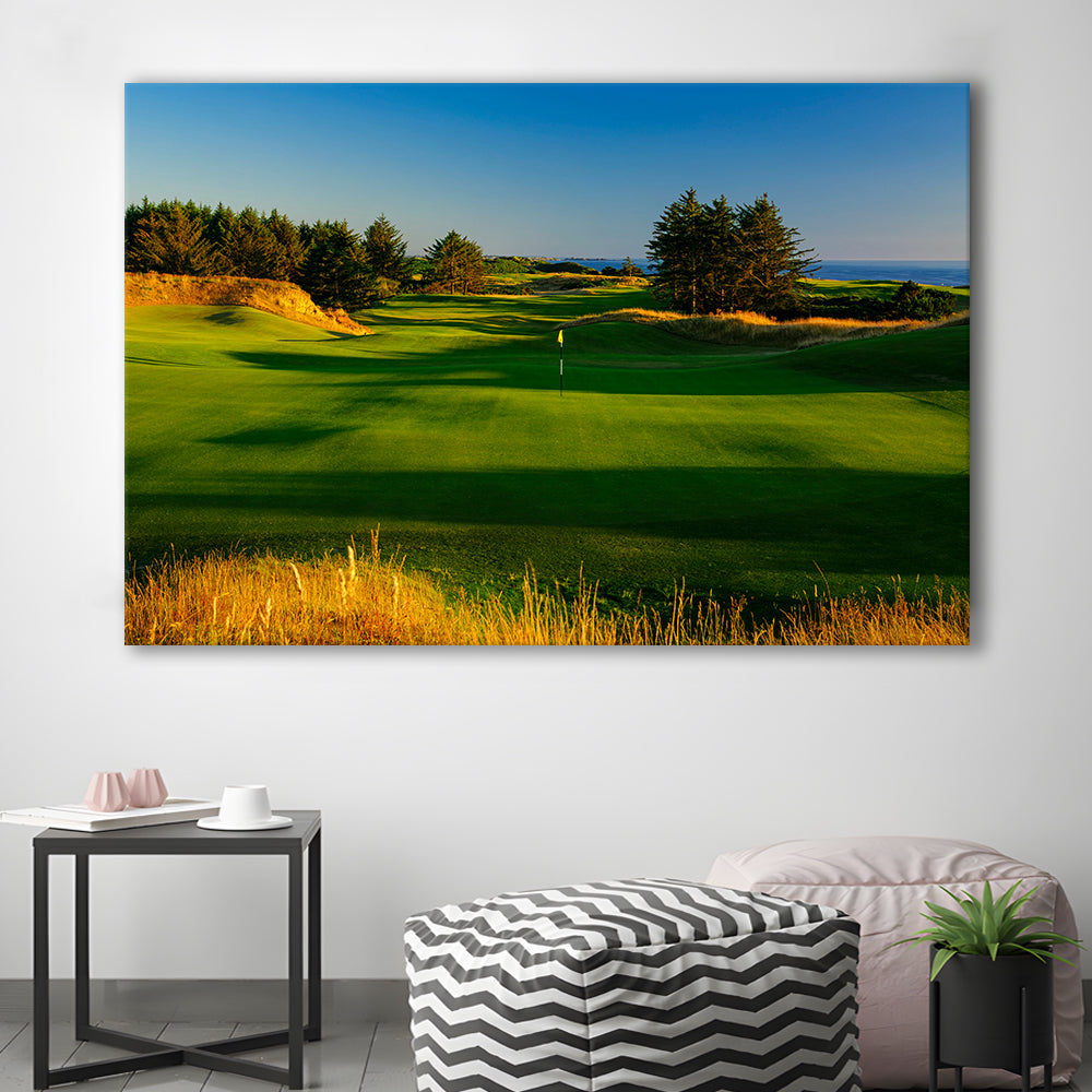Sheep Ranch Golf Club Hole 11R, Bandon, Oregon, Golf Art Print,Gifts Golf Lover