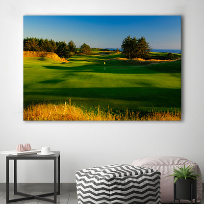 Sheep Ranch Golf Club Hole 11R, Bandon, Oregon, Golf Art Print,Gifts Golf Lover