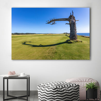 Sheep Ranch At Bandon Dunes Golf Resort, Hole 17 V3 Fine Art, Golf Art Print,Gifts Golf Lover