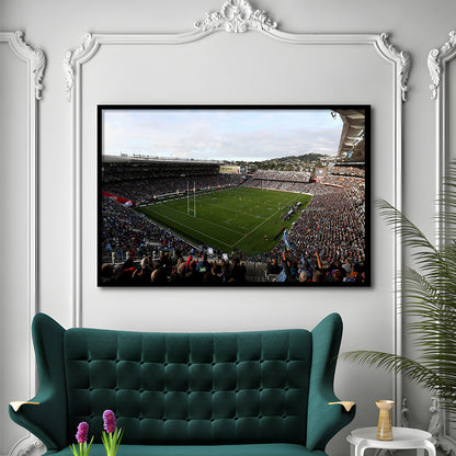 Skysports Eden Park General View, Stadium Canvas, Sport Art, Gift for him, Framed Art Print Wall Decor, Picture Framed