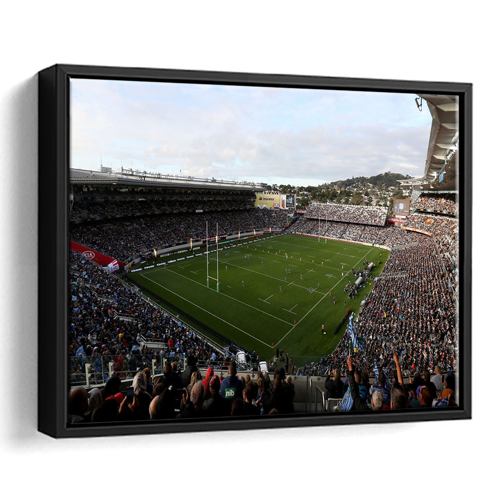 Skysports Eden Park General View, Stadium Canvas, Sport Art, Framed Canvas Print Wall Art, Floating Frame