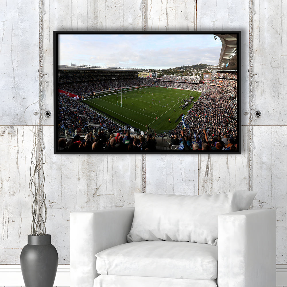 Skysports Eden Park General View, Stadium Canvas, Sport Art, Framed Canvas Print Wall Art, Floating Frame