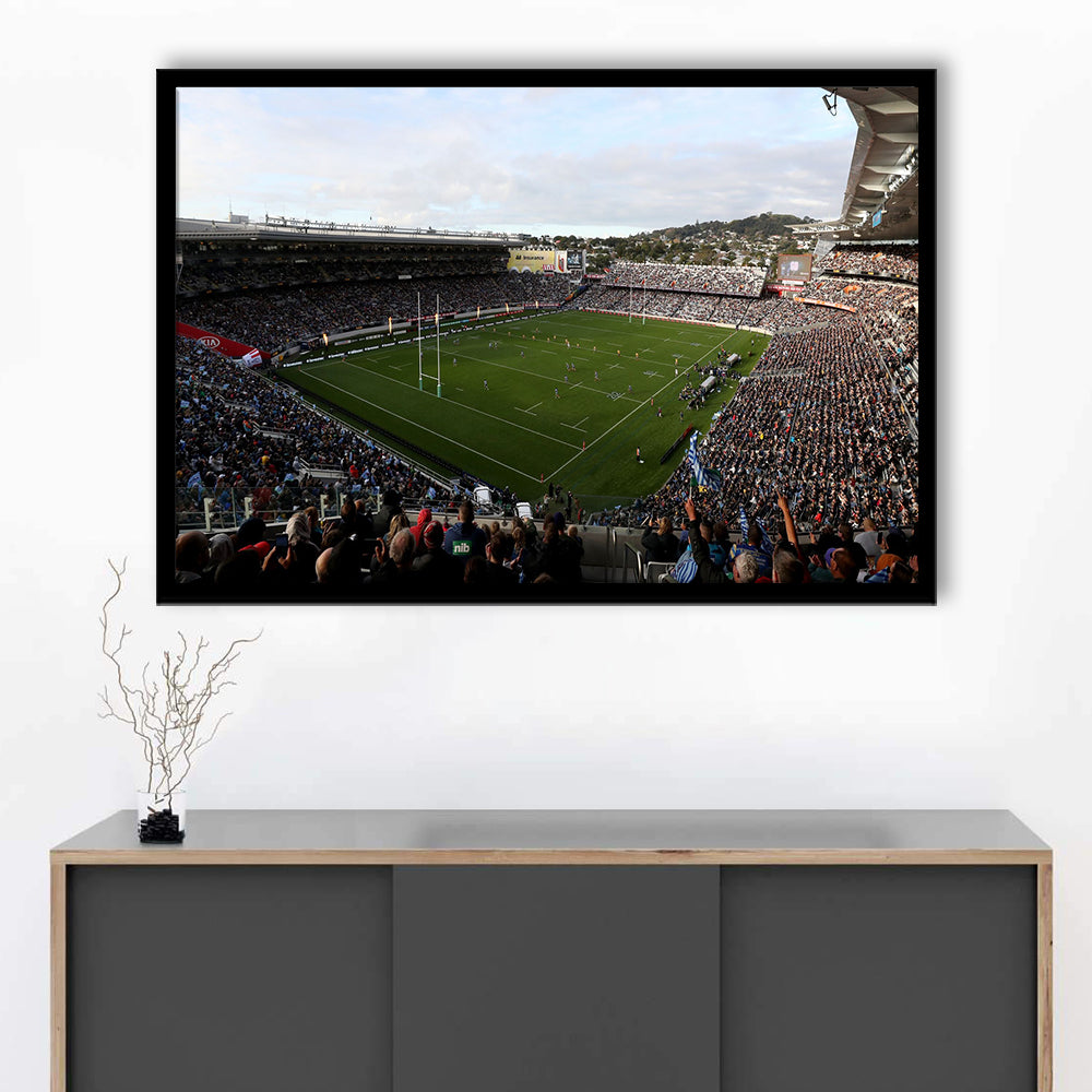 Skysports Eden Park General View, Stadium Canvas, Sport Art, Gift for him, Framed Art Print Wall Decor, Picture Framed