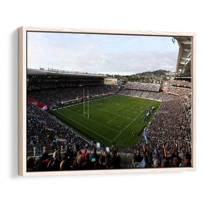 Skysports Eden Park General View, Stadium Canvas, Sport Art, Framed Canvas Print Wall Art, Floating Frame