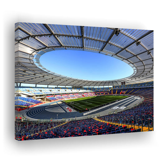 Slaski Stadium, Stadium Canvas, Sport Art, Gift for him, Man Cave Decor, Art Print, Canvas Print Wall Art