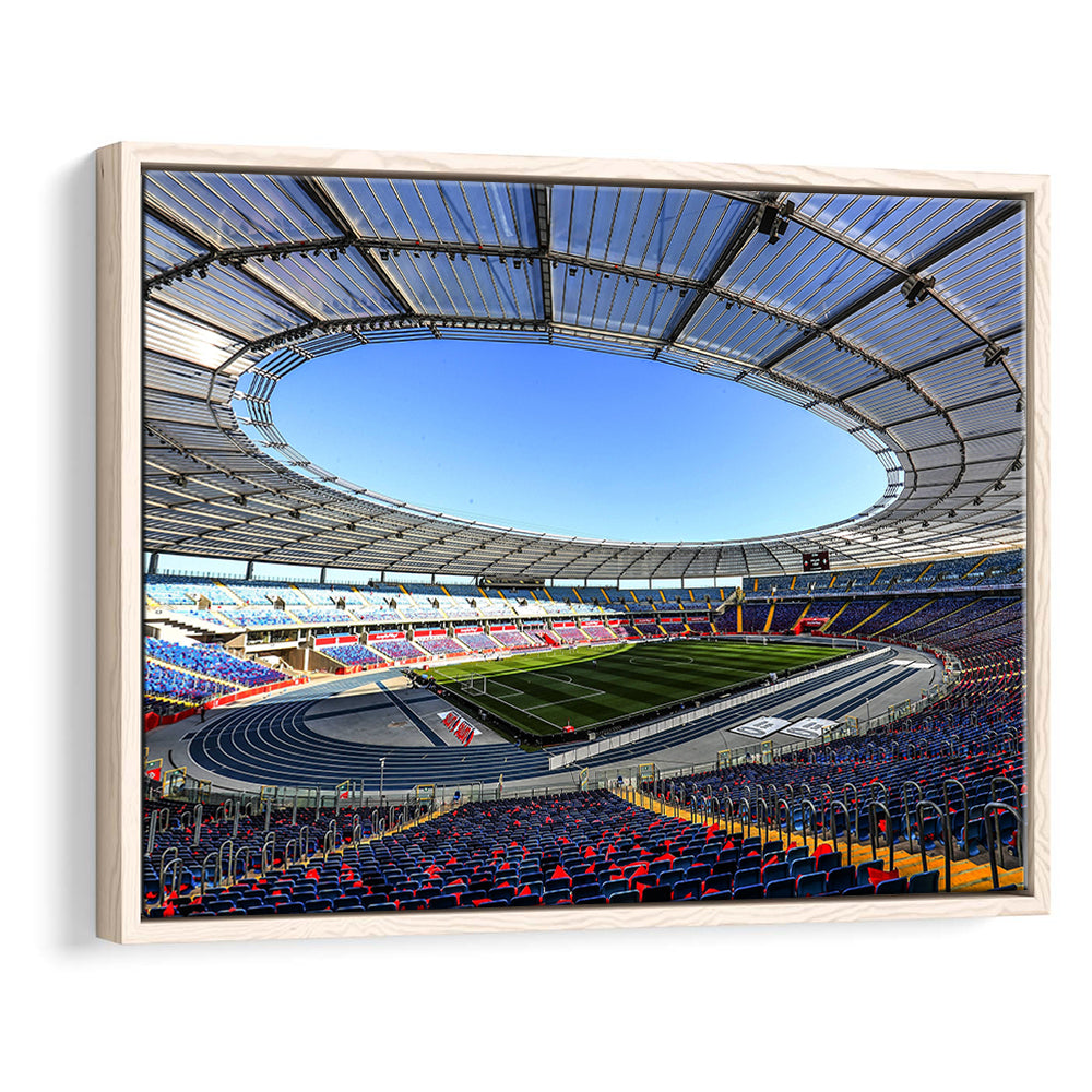 Slaski Stadium, Stadium Canvas, Sport Art, Framed Canvas Print Wall Art, Floating Frame