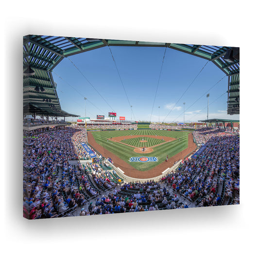 Sloan Park, Stadium Canvas, Sport Art, Gift for him, Man Cave Decor, Art Print, Canvas Print Wall Art