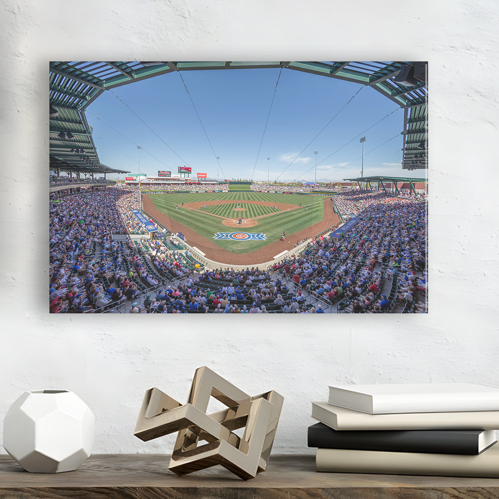 Sloan Park, Stadium Canvas, Sport Art, Gift for him, Man Cave Decor, Art Print, Canvas Print Wall Art