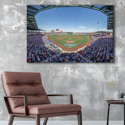 Sloan Park, Stadium Canvas, Sport Art, Gift for him, Man Cave Decor, Art Print, Canvas Print Wall Art