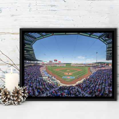 Sloan Park, Stadium Canvas, Sport Art, Framed Canvas Print Wall Art, Floating Frame