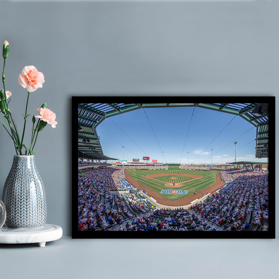 Sloan Park, Stadium Canvas, Sport Art, Gift for him, Framed Art Print Wall Decor, Picture Framed