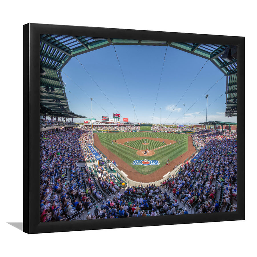 Sloan Park, Stadium Canvas, Sport Art, Gift for him, Framed Art Print Wall Decor, Picture Framed
