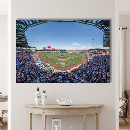 Sloan Park, Stadium Canvas, Sport Art, Gift for him, Man Cave Decor, Art Print, Canvas Print Wall Art