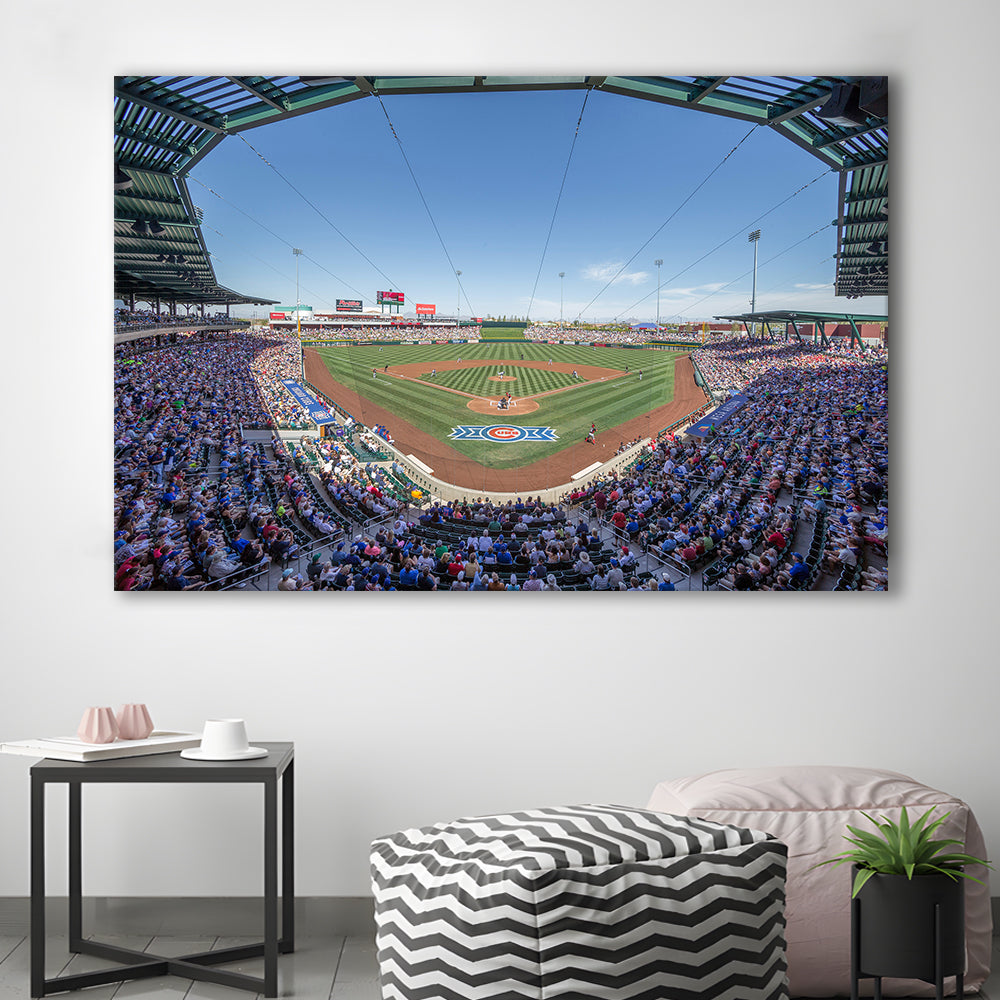Sloan Park, Stadium Canvas, Sport Art, Gift for him, Man Cave Decor, Art Print, Canvas Print Wall Art