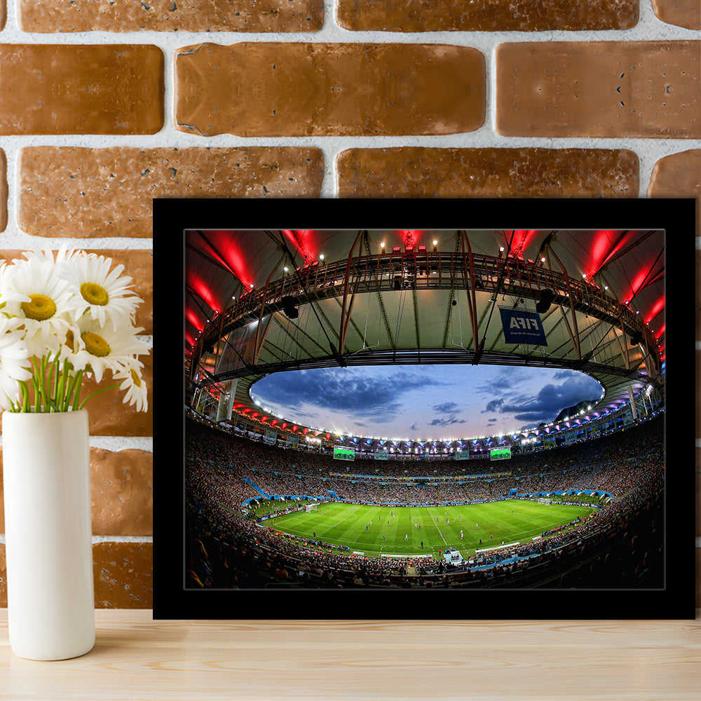 Soccer Stadium, Stadium Canvas, Sport Art, Gift for him, Framed Art Print Wall Decor, Picture Framed