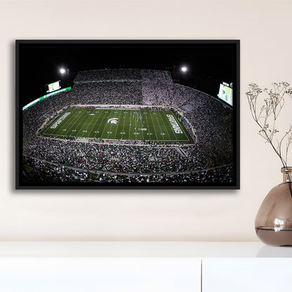 Spartan Stadium, Stadium Canvas, Sport Art, Framed Canvas Print Wall Art, Floating Frame