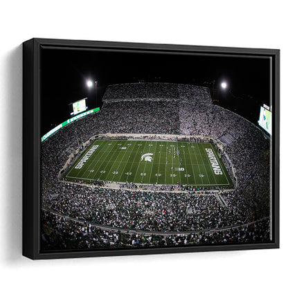 Spartan Stadium, Stadium Canvas, Sport Art, Framed Canvas Print Wall Art, Floating Frame