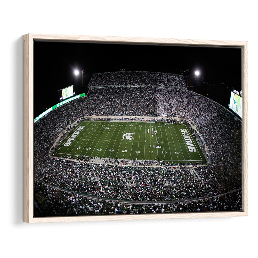 Spartan Stadium, Stadium Canvas, Sport Art, Framed Canvas Print Wall Art, Floating Frame