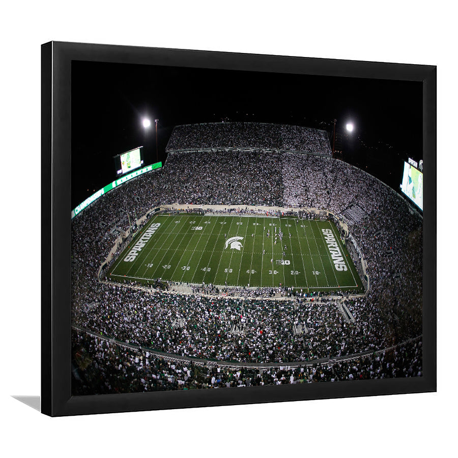 Spartan Stadium, Stadium Canvas, Sport Art, Gift for him, Framed Art Print Wall Decor, Picture Framed
