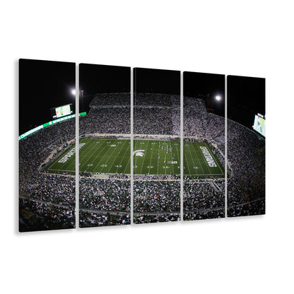 Spartan Stadium, Stadium Canvas, Sport Art, 5 Panel B, Extra Large Canvas, Canvas Print Wall Art