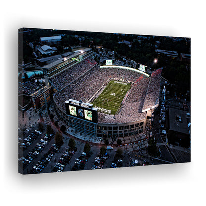 Spartan Stadium in Michigan, Stadium Canvas, Sport Art, Gift for him, Man Cave Decor, Art Print, Canvas Print Wall Art