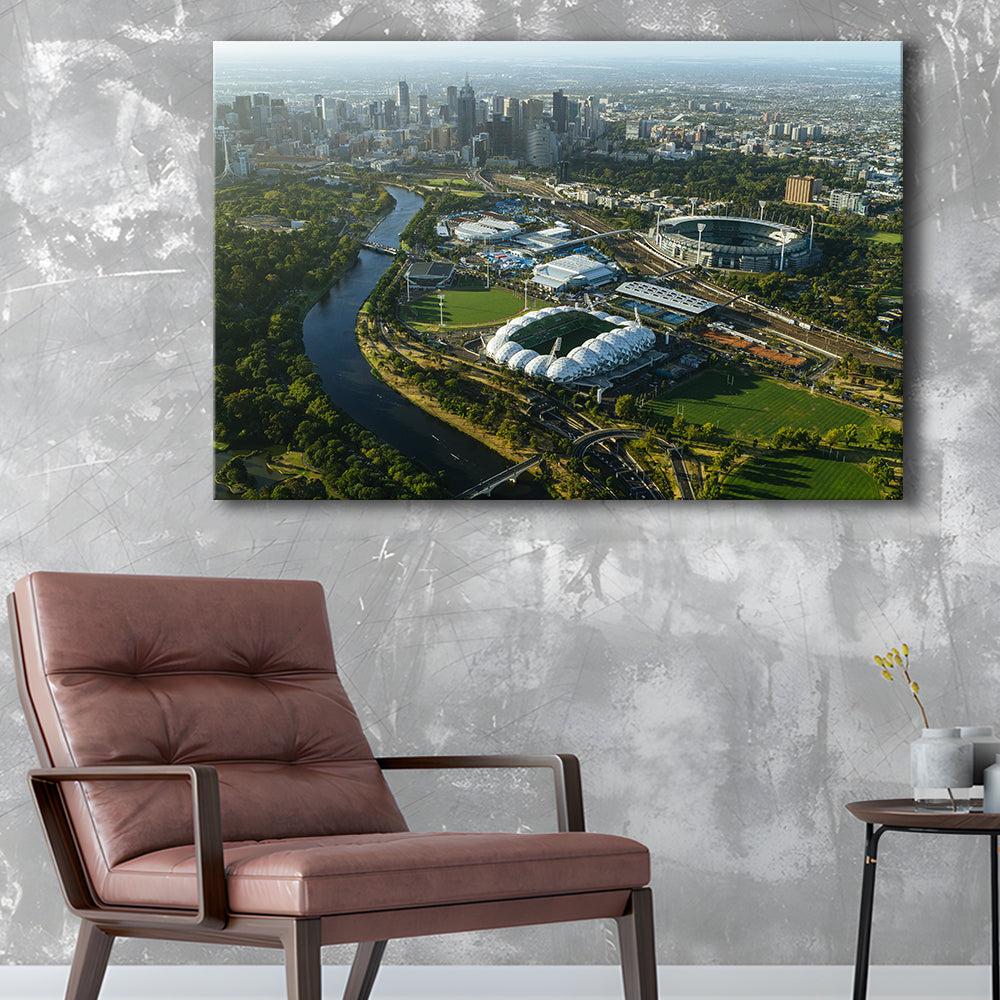 Sports Melbourne Cricket Ground, Stadium Canvas, Sport Art, Gift for him, Man Cave Decor, Art Print, Canvas Print Wall Art